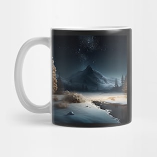 Cosmic Winter Night Mug